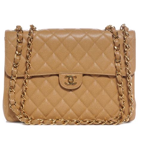 chanel caviar jumbo single flap|The Ultimate Chanel Flap Guide .